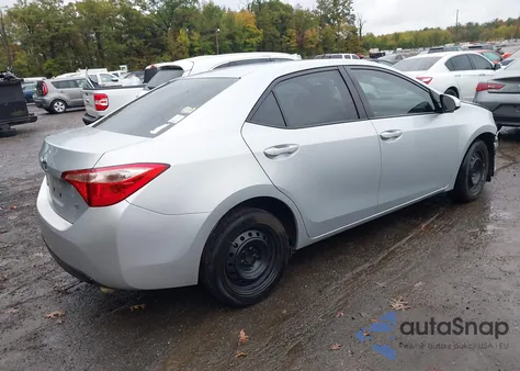 2017 Toyota Corolla Le z USA, uszkodzony, nr VIN 2T1BURHEXHC795495